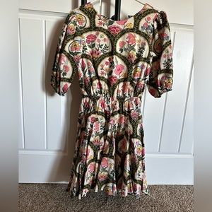 Stunning Floral Designer Dress